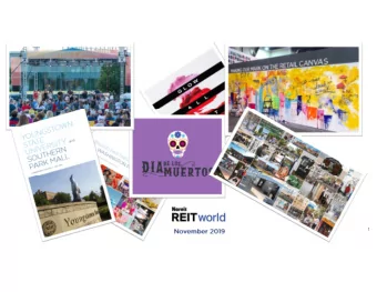 November 2019  November 2019  November 2019  November 2019  SAFE HARBOR  Some of the information