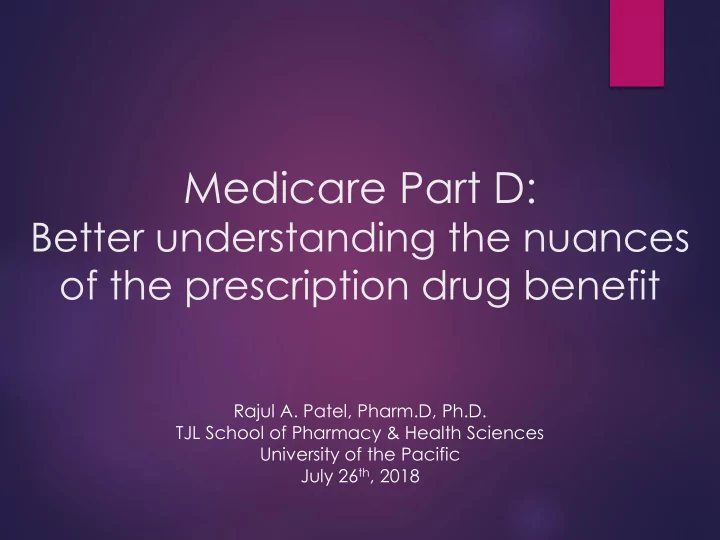 medicare part d