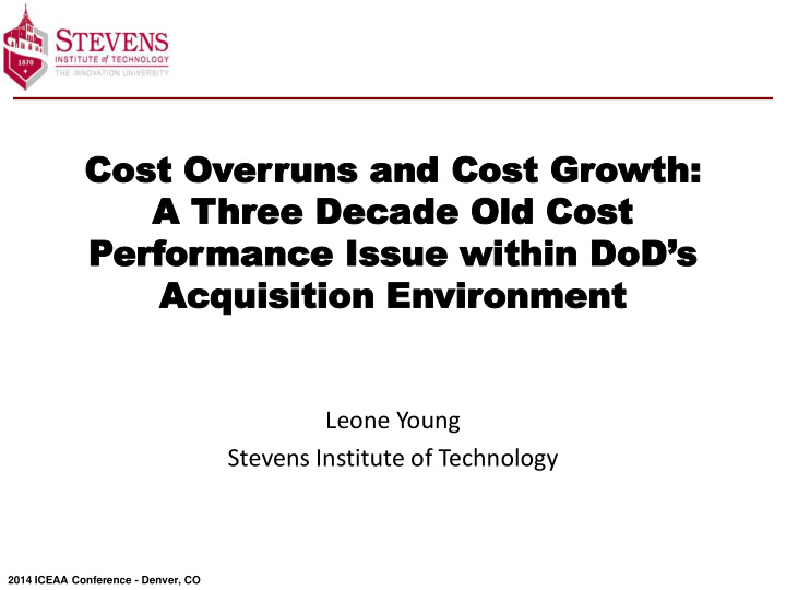 cost cost ov over erruns uns and cos and cost t gr growth