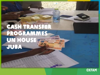 Ca  Cash  sh tr  tran  ansfe  sfer  r  pr  prog  ogra  ramme  mes  s  UN  UN Ho  Hous  use  e  Ju