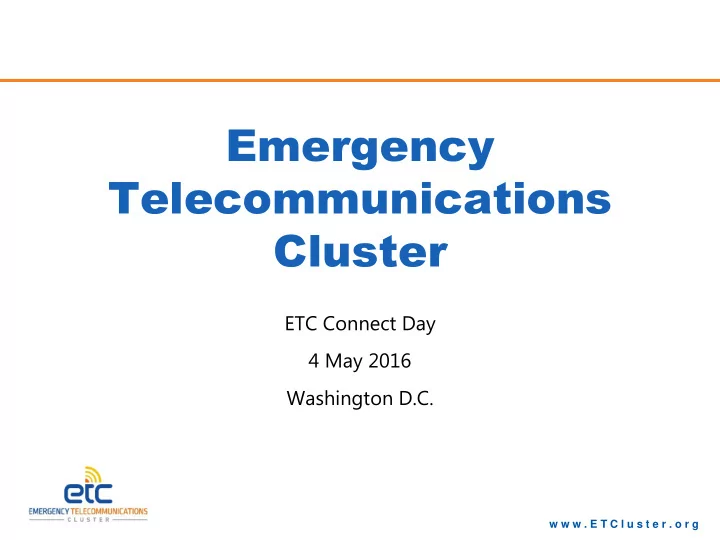 telecommunications