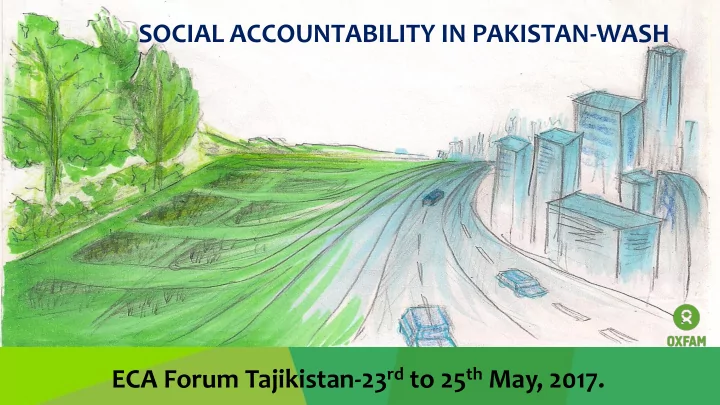 eca forum tajikistan 23 rd to 25 th may 2017 improving