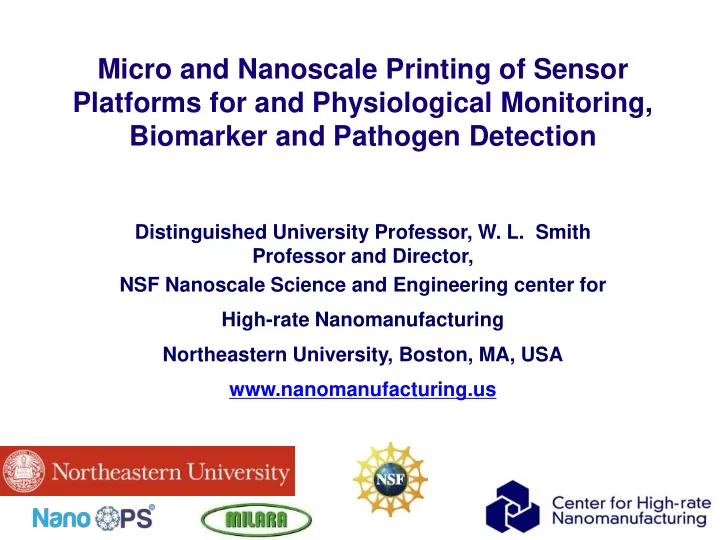 biomarker and pathogen detection