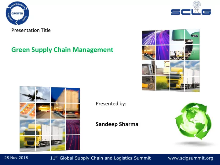green supply chain management