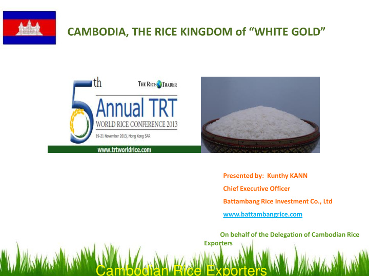cambodian rice exporters