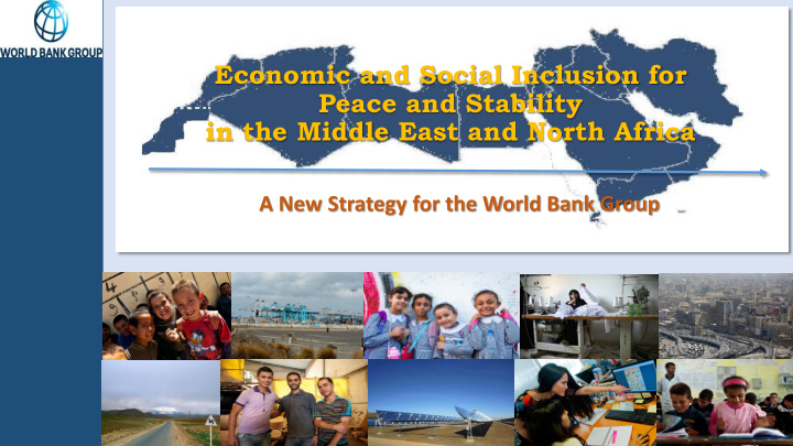 economic and social inclusion for peace and stability in