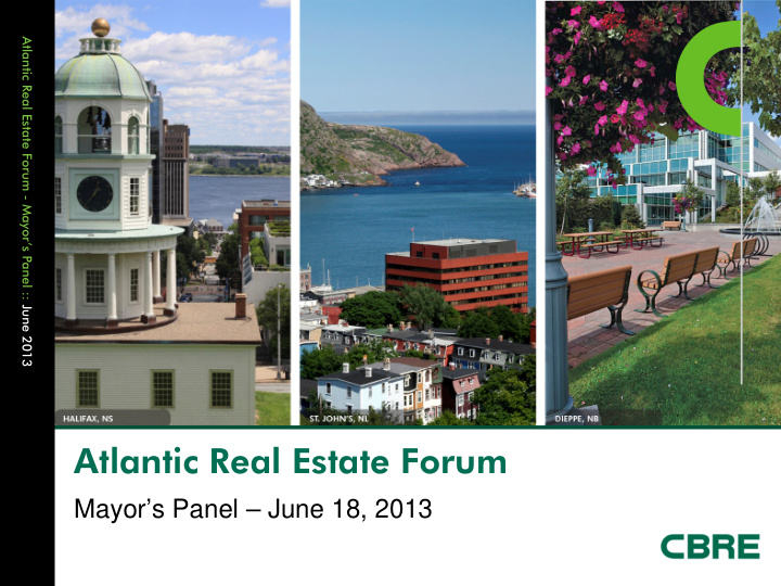 atlantic real estate forum