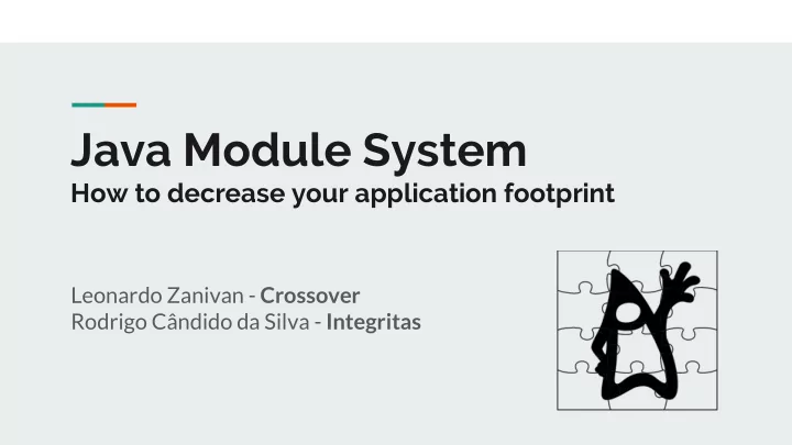 java module system