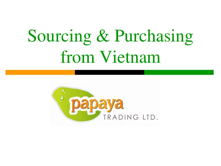 from vietnam introduction