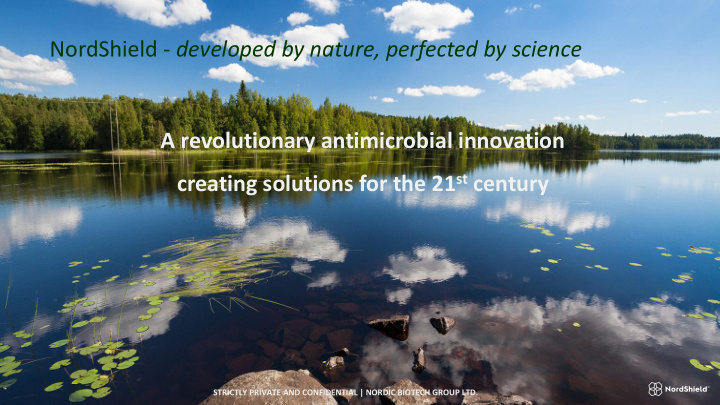 a revolutionary antimicrobial innovation