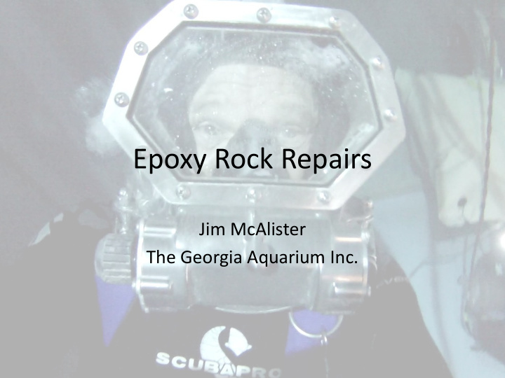 epoxy rock repairs