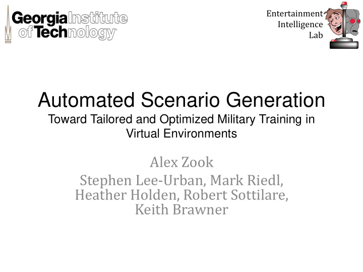 automated scenario generation