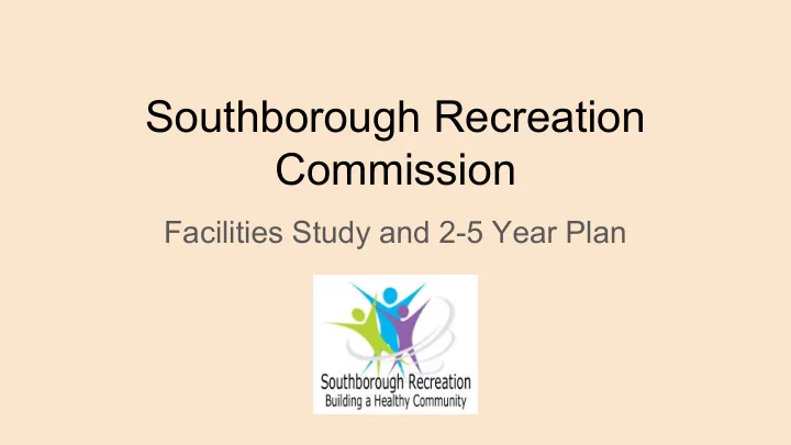 southborough recreation commission