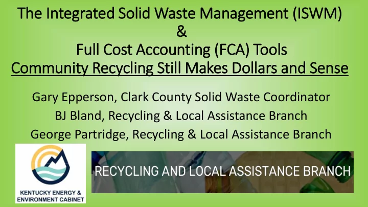 full cost accounting f fca tools