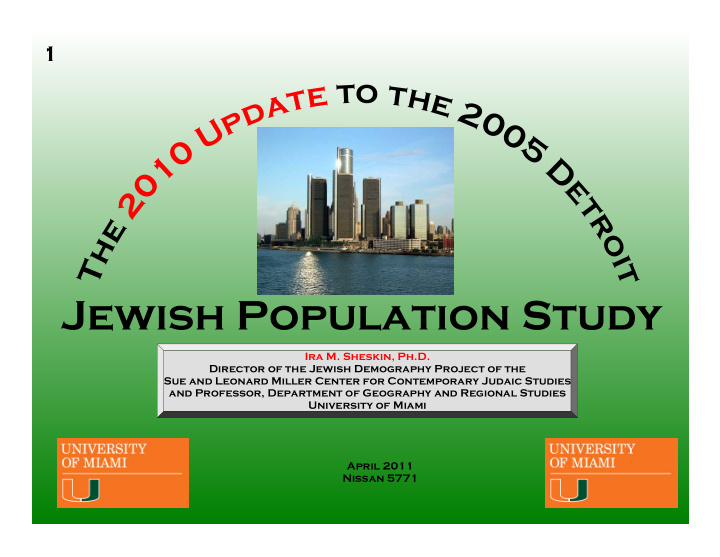 jewish population study