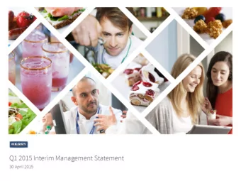 Disclaimer: Forward Looking Statements  This presentation/announcement may contain forward looking