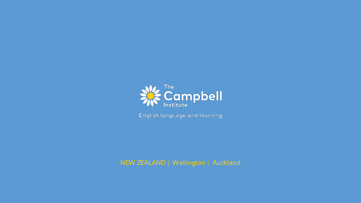 new zealand wellington auckland study english at the