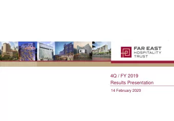 Cover  4Q / FY 2019  Results Presentation  14 February 2020  Important Notice  Information
