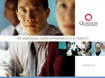 1 October 19 th , 2009  Estelle Tiemtore, Quintiles, Strasbourg, France  Damian Green, Quintiles,