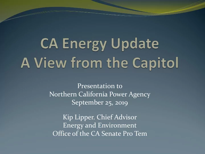 northern california power agency