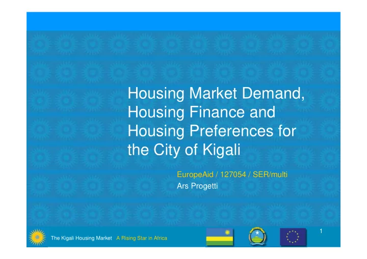 housing market demand housing finance and housing