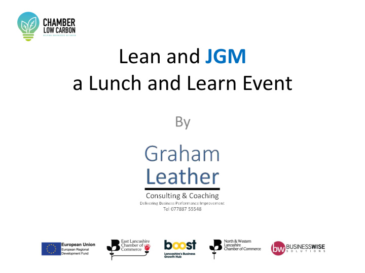 a lunch and learn event