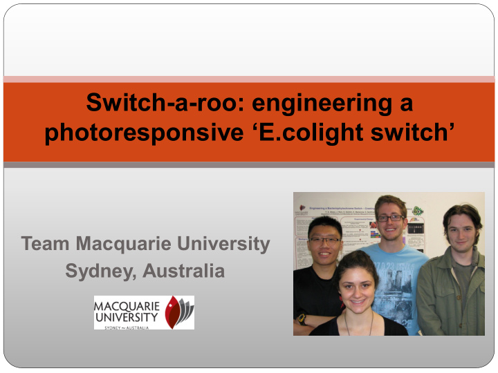 switch a roo engineering a