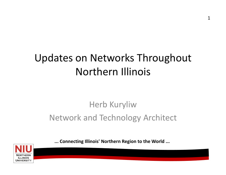 updates on networks throughout northern illinois