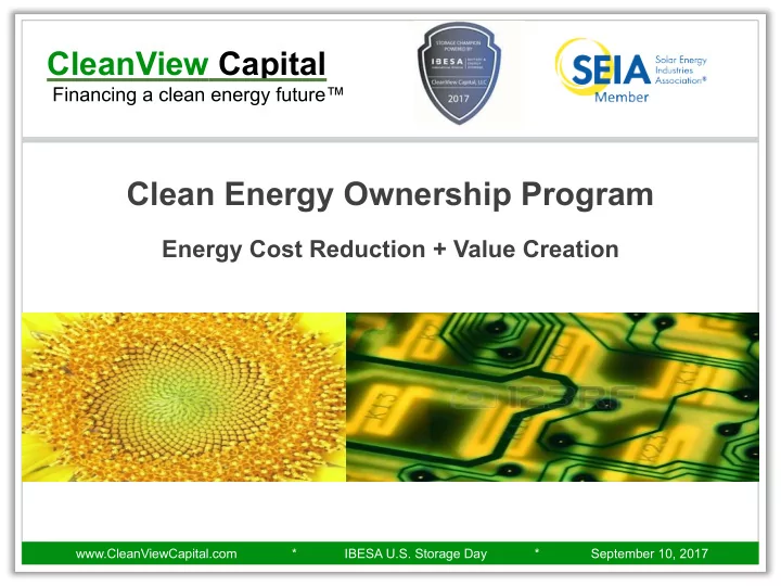 cleanview capital