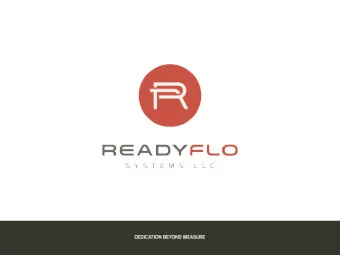 BI-DIRECTIONAL FLOW PROVERS  TRUTH IN MEASUREMENT WITH DIRECT TRACEABILITY  TO INTERNATIONALLY