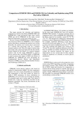 Comparison of ENDF/B-VIII.0 and ENDF/B-VII.1 in Criticality and Depletion using PWR  Pin Cell by