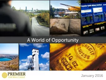 DISCLAIMER  This presentation may contain &quot;forward looking information&quot; within the