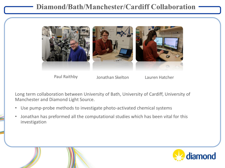 diamond bath manchester cardiff collaboration