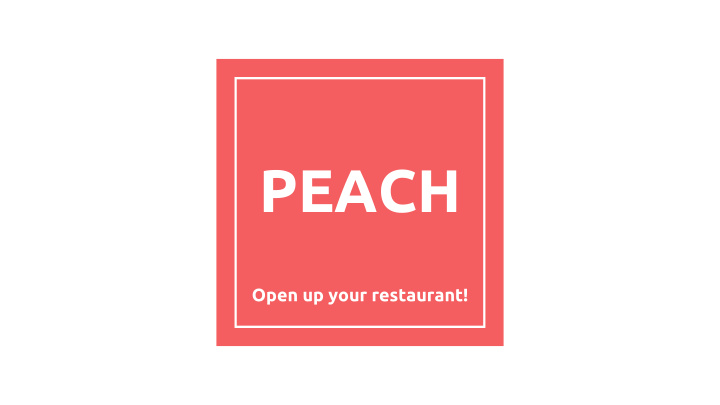 peach