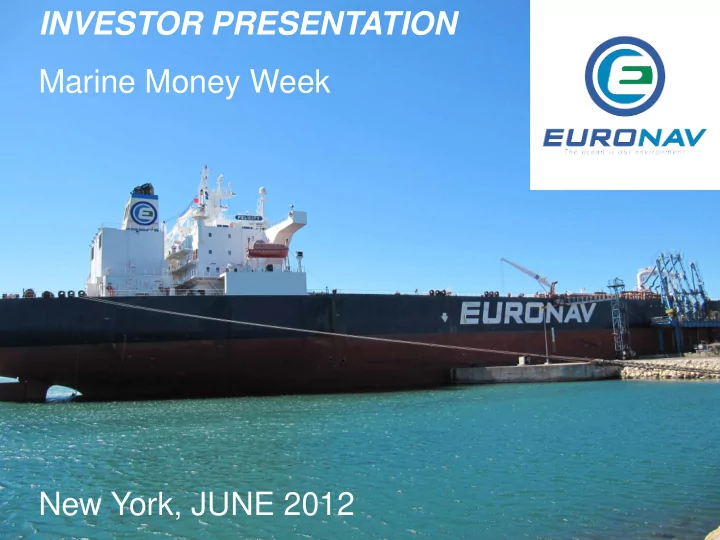 investor presentation presentation itmma
