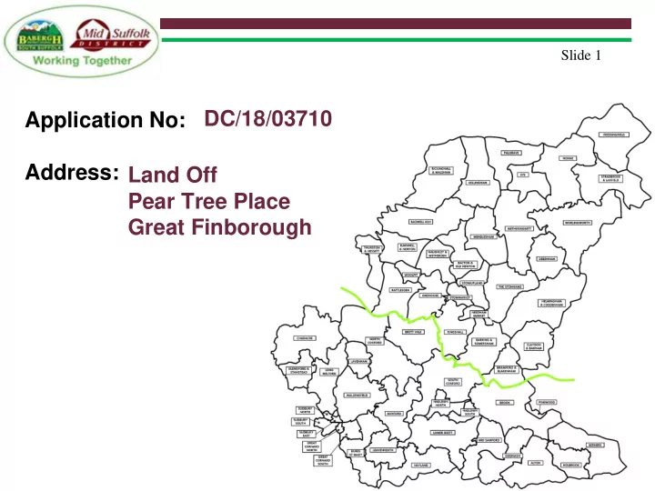 address land off pear tree place great finborough slide 2