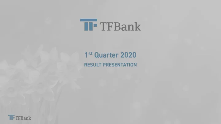 2 share of tf bank s loan book 79 share of tf bank s