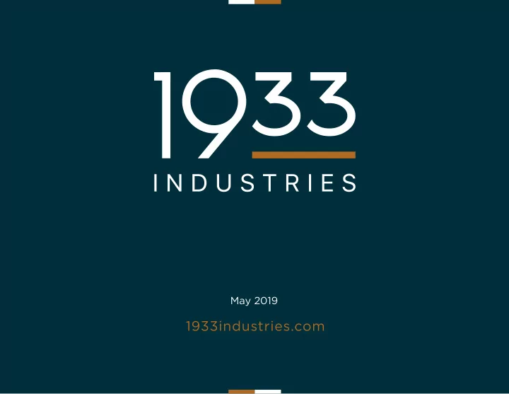 may 2019 disclaimer statements