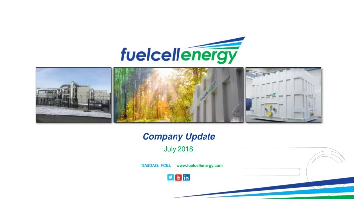 company update