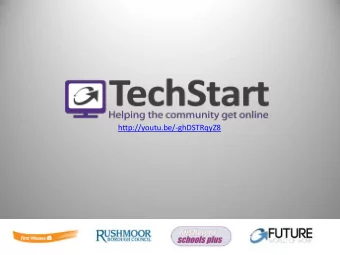 Background  Started with a small project with a local Junior School  Small IT Link project in