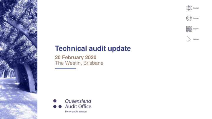 technical audit update