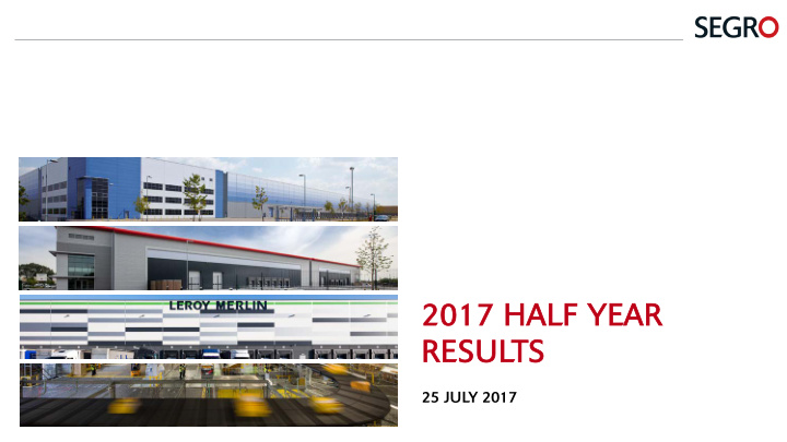 2017 ha 2017 half y year r result lts