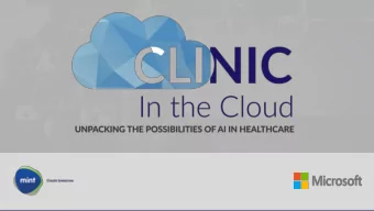 Vision  Peter Reid AI Healthcare transformations in Action  the art of the possible  10H00  Dr