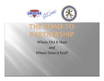 Where Did It Start  and  Where Does it End?  1998  Signatory contractors strong in new