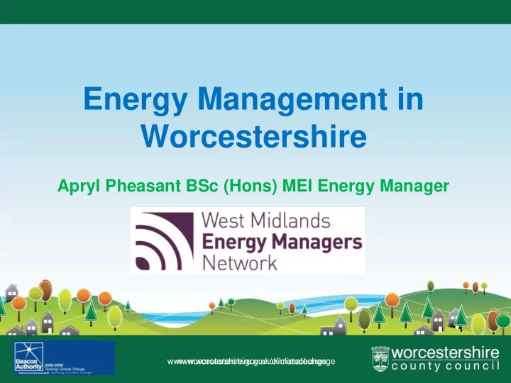 worcestershire