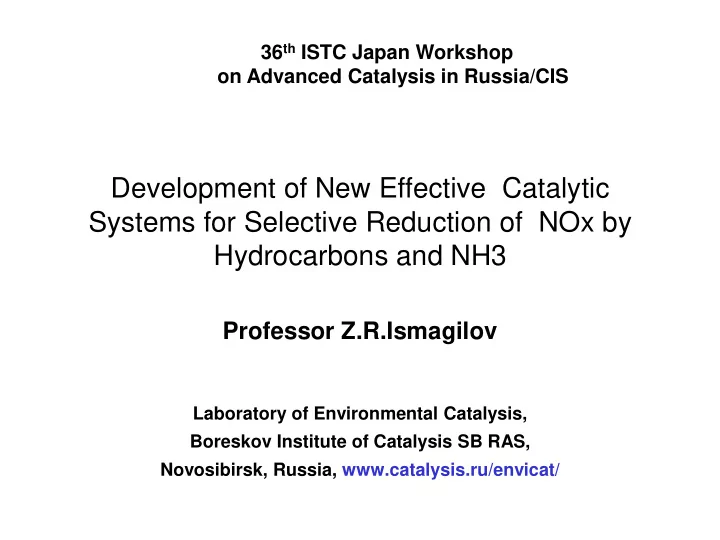 hydrocarbons and nh3