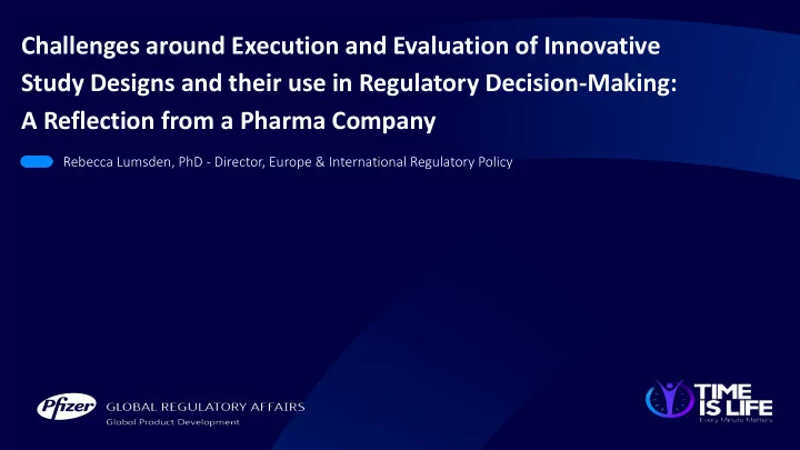 challenges around execution and evaluation of innovative