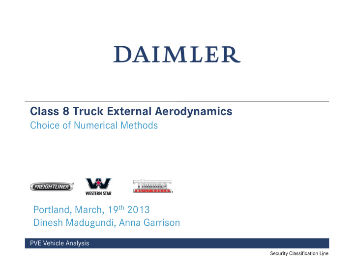 class 8 truck external aerodynamics