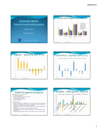 Global and regional prospects  7  6.5  2017 (Jan16)  6.2  2017 (Apr16)  6  2017 (Jul16)  2017