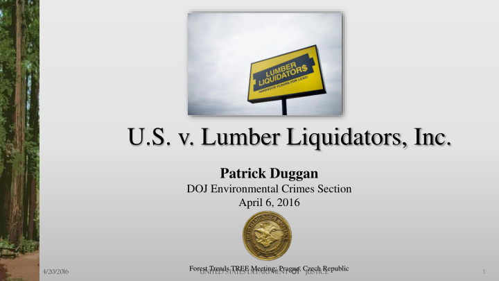 u s v lumber liquidators inc